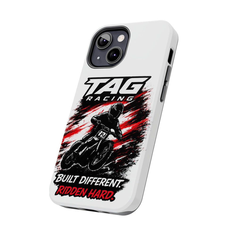Racing Moto Phone Case — "TAG Racing: Built Different. Ridden Hard."