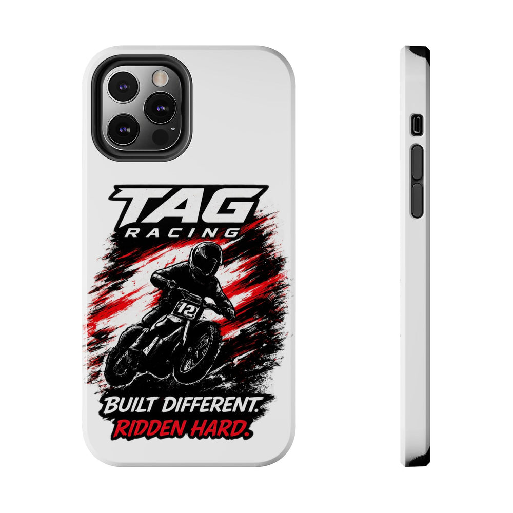 Racing Moto Phone Case — "TAG Racing: Built Different. Ridden Hard."