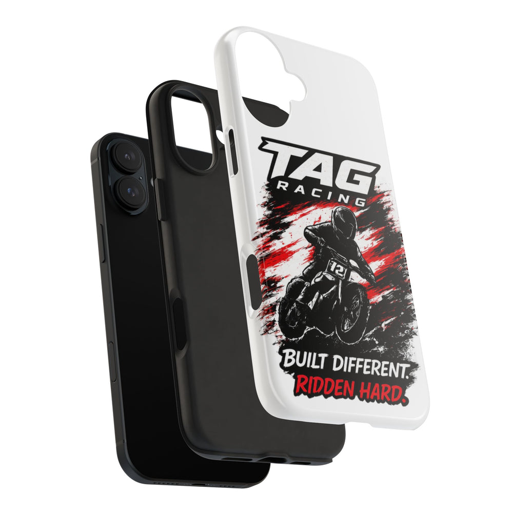 Racing Moto Phone Case — "TAG Racing: Built Different. Ridden Hard."
