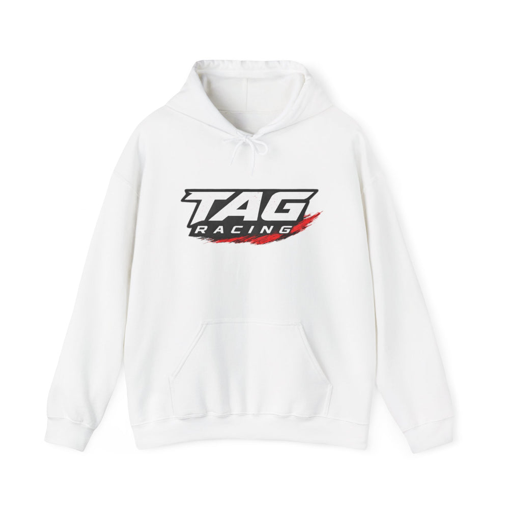 Racing Hoodie — TAG Racing "Built Different" Motorbike Graphic