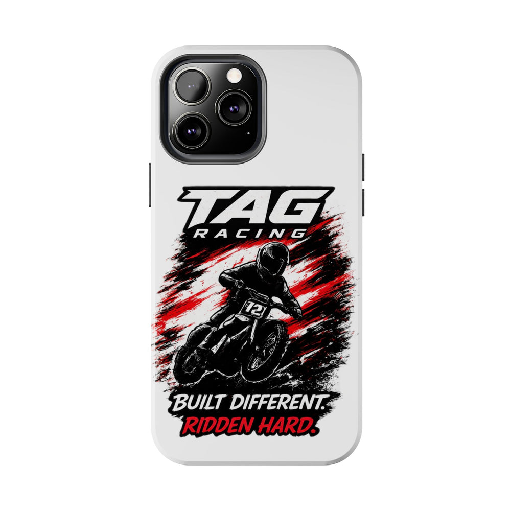 Racing Moto Phone Case — "TAG Racing: Built Different. Ridden Hard."
