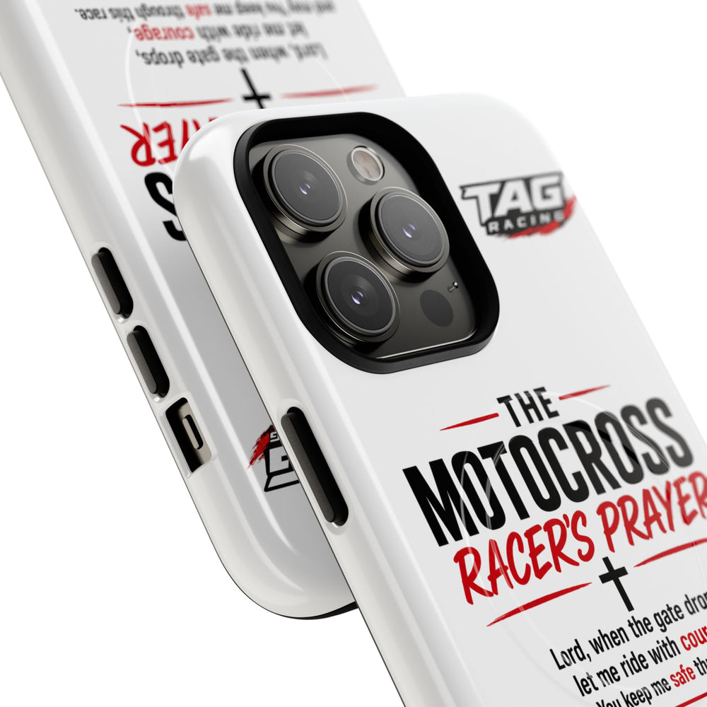 Motocross Racer’s Prayer Phone Case — Tough Magnetic Protective Case