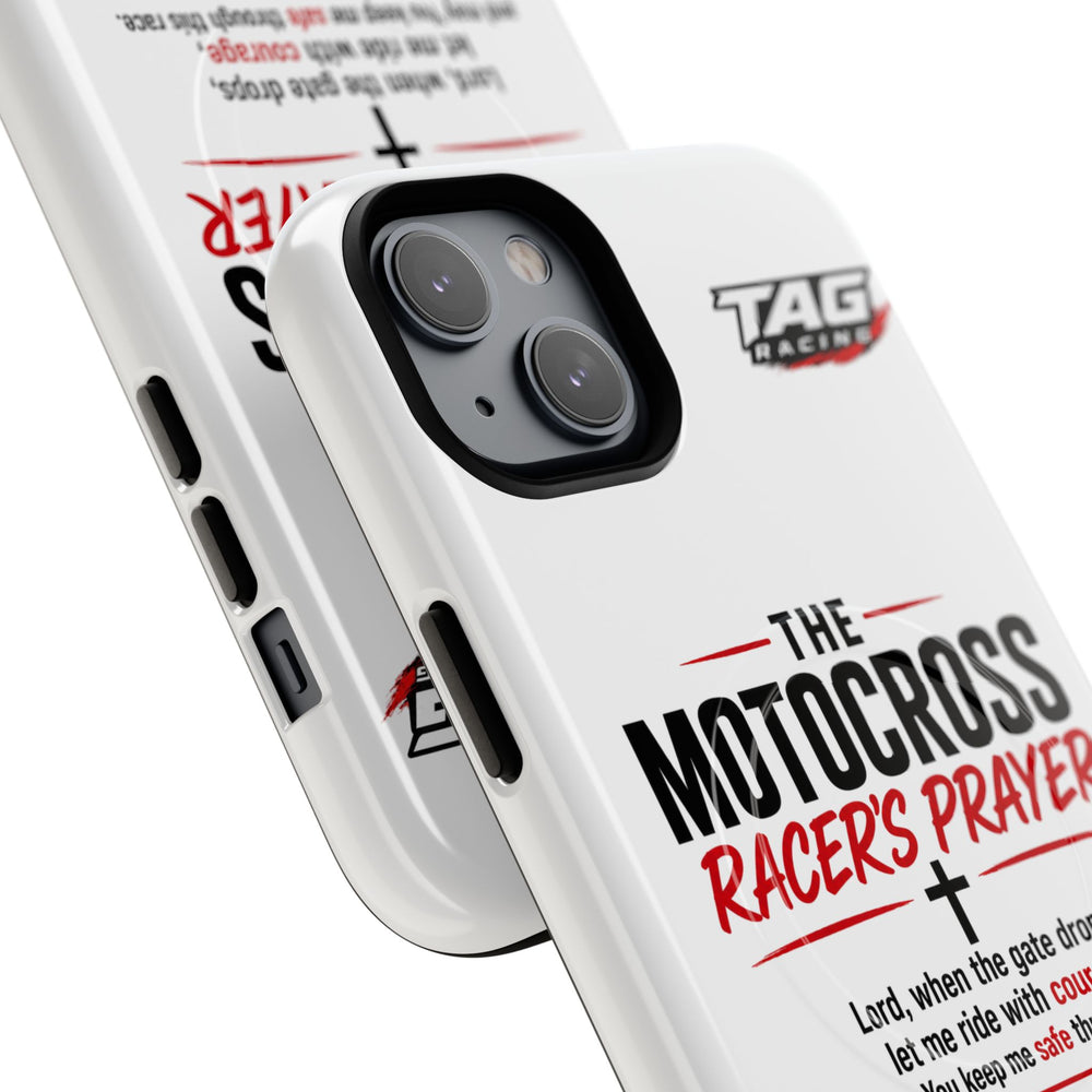 Motocross Racer’s Prayer Phone Case — Tough Magnetic Protective Case