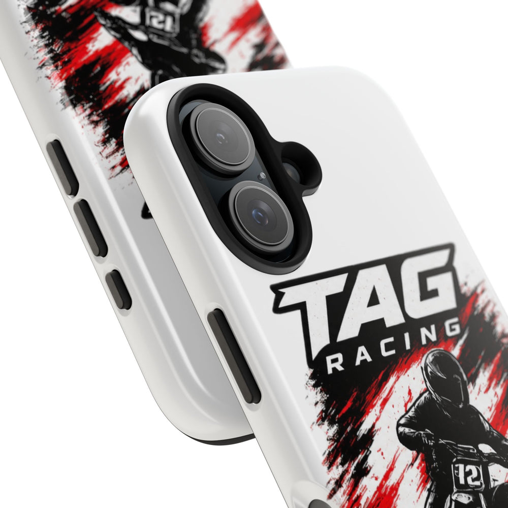 Racing Moto Phone Case — "TAG Racing: Built Different. Ridden Hard."