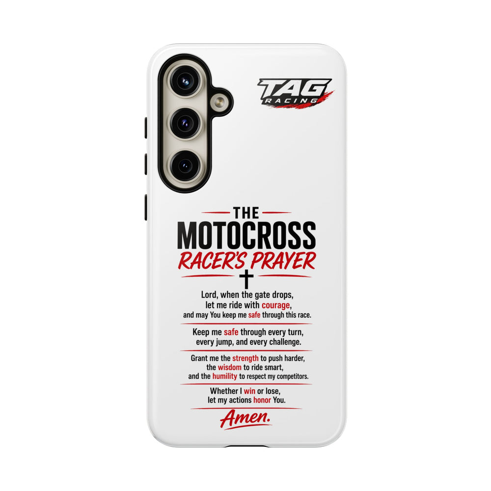 Motocross Racer's Prayer Phone Case – Protective Motocross Christian Gear