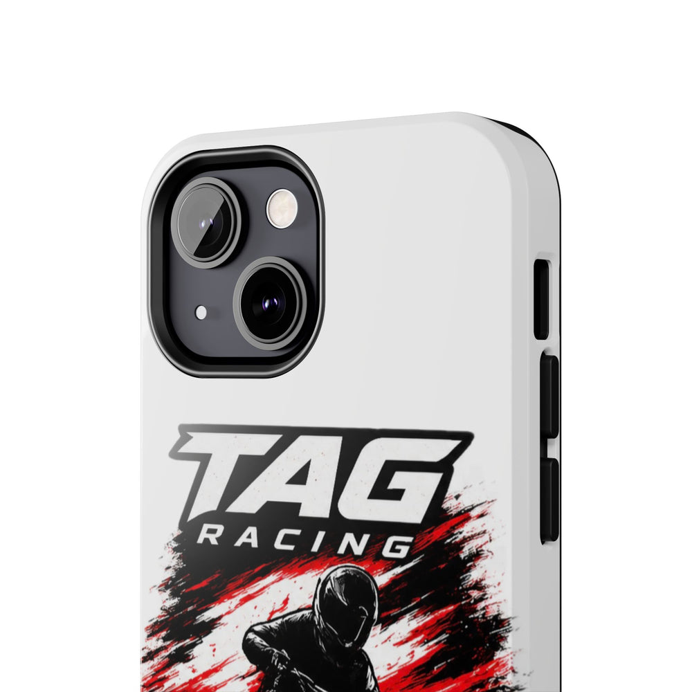 Racing Moto Phone Case — "TAG Racing: Built Different. Ridden Hard."